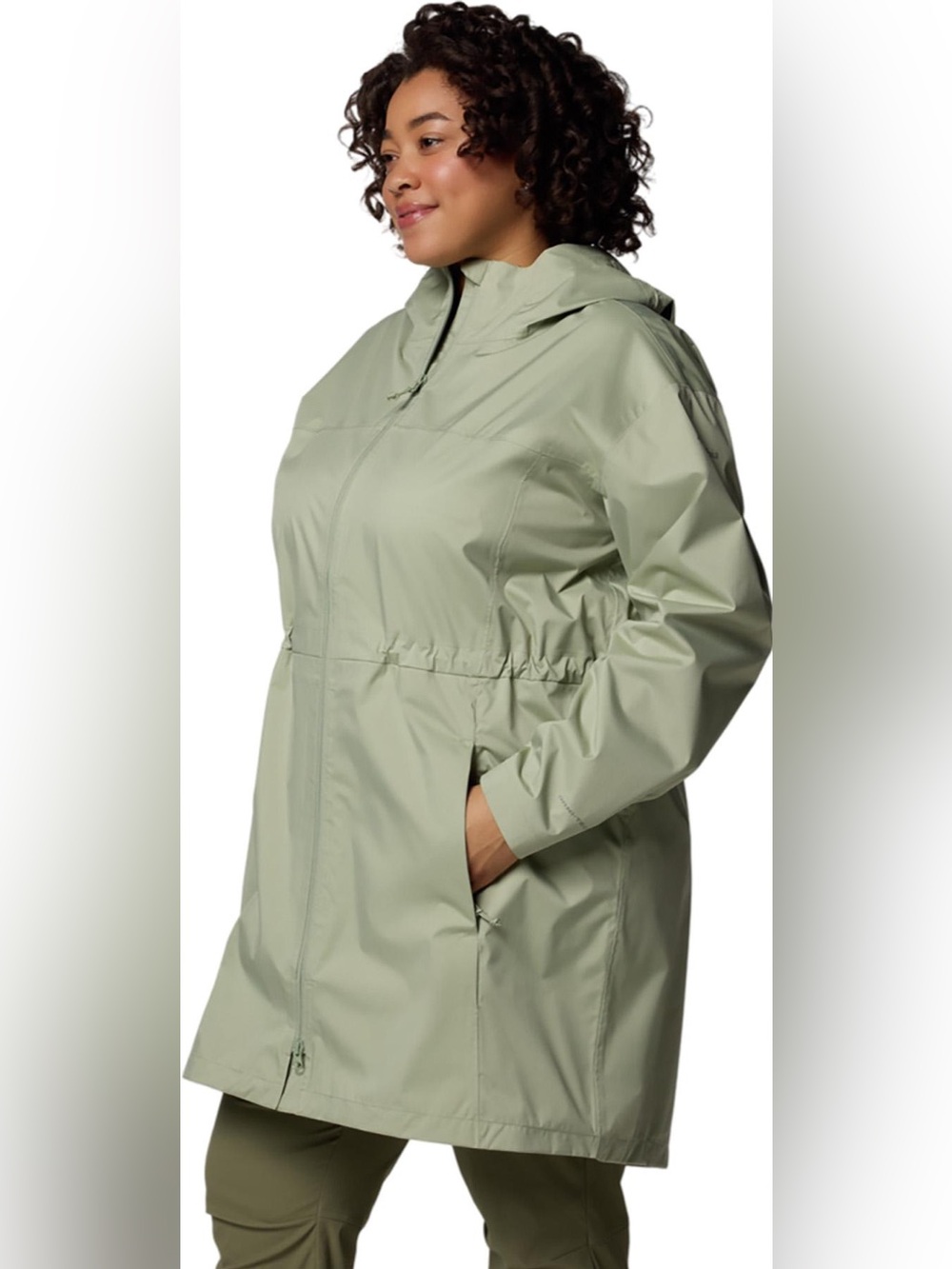 COLUMBIA Weekend Adventure II Long Shell Rain Jacket